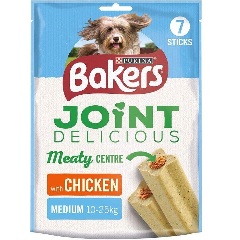 Bakers Dog Treats Joint Delicious Chicken 180g