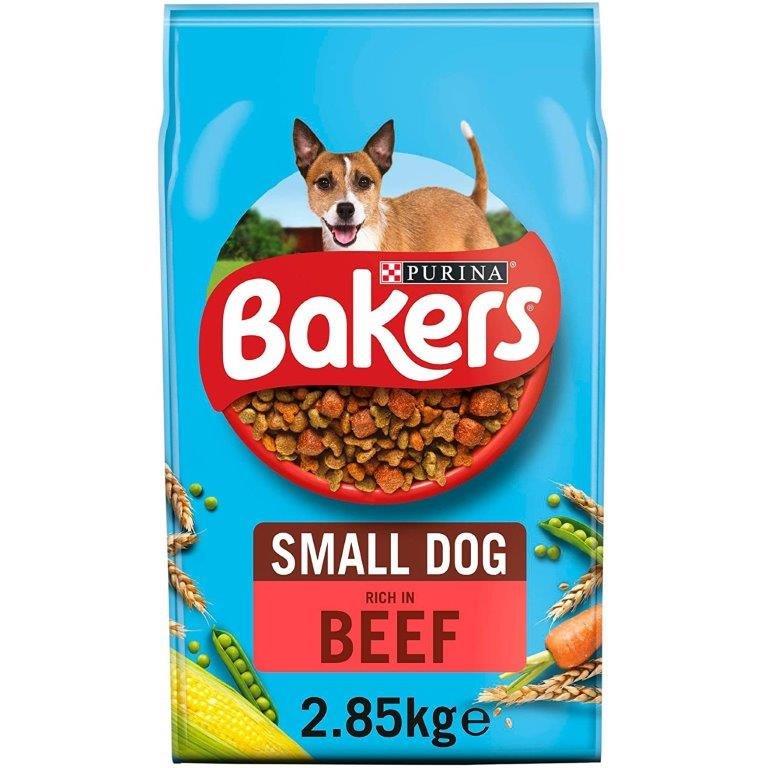 Bakers Small Dog Beef & Vegetable 2.85kg