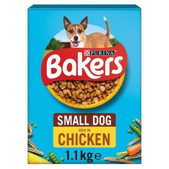 Bakers Small Dog Chicken & Vegetables 1.1kg