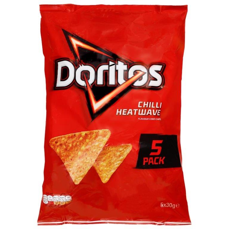 DUNIYA | Doritos 5pk Chilli Heatwave (5 x 30g) Thumbnail