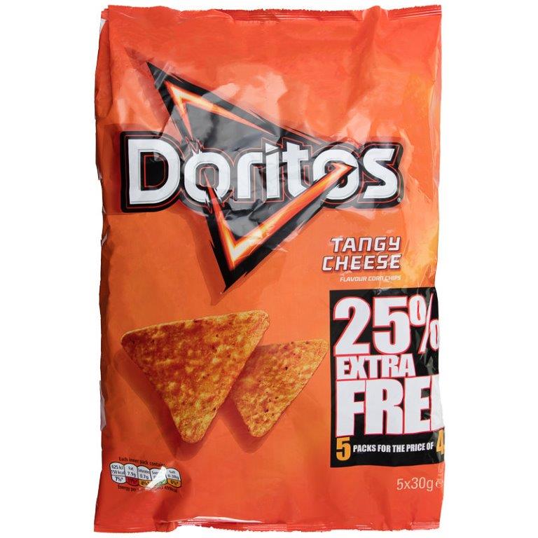 Doritos 5pk Tangy Cheese (5 x 30g)