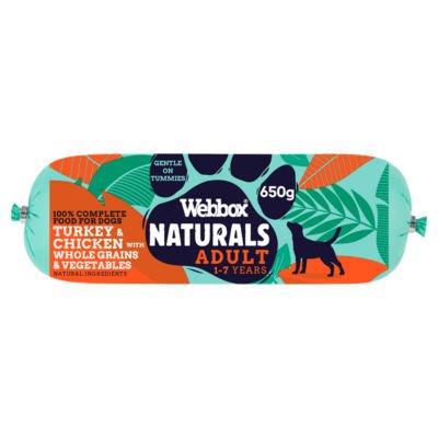 Webbox Natural Sausage - Chicken & Turkey 650g