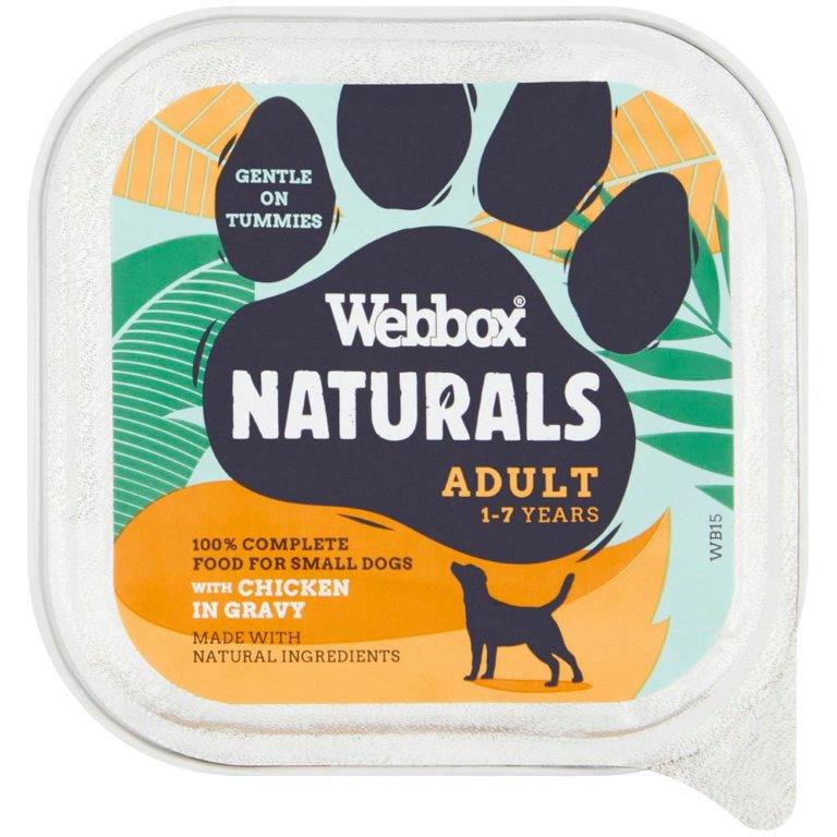 Webbox Natural, Chicken Chunks in Gravy