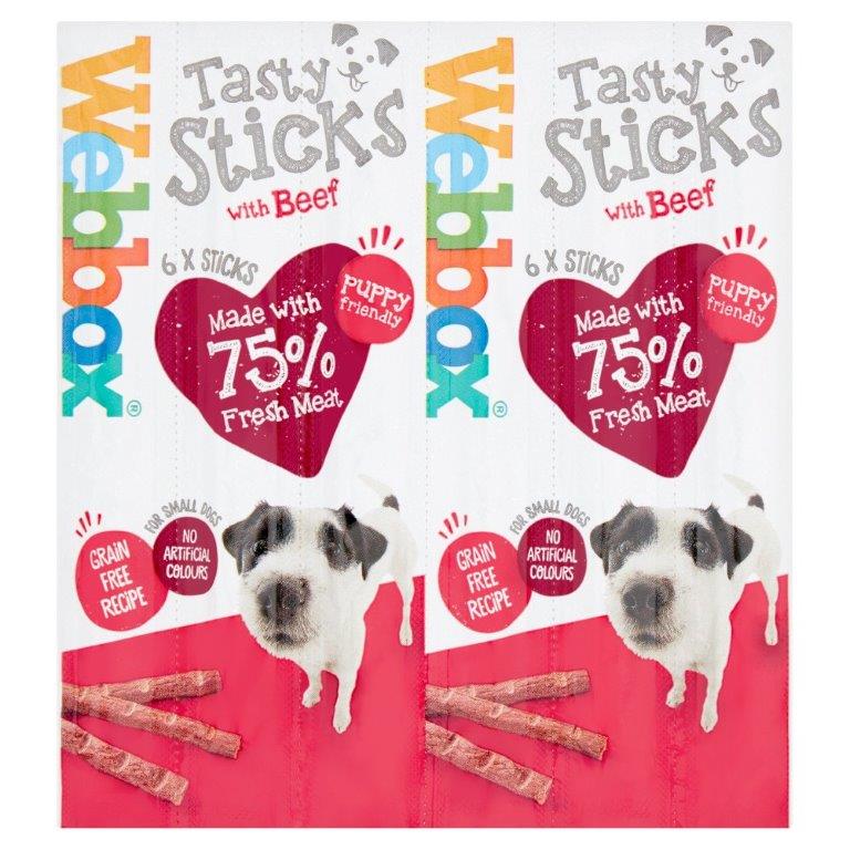 DUNIYA | Webbox Small Dogs Delight Sticks Beef 55g Thumbnail