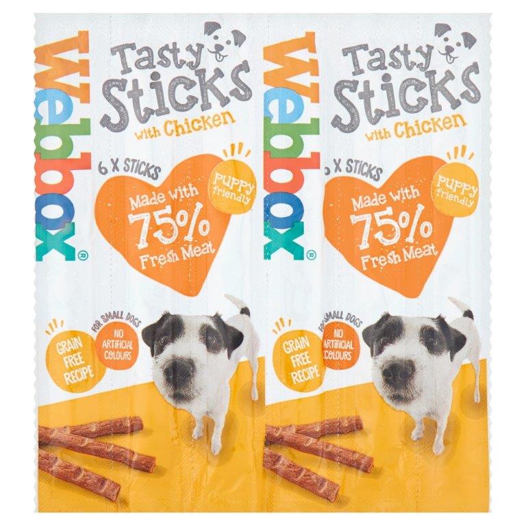 DUNIYA | Webbox Small Dogs Delight Sticks Chicken 55g Thumbnail