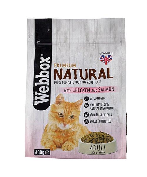 Webbox Cat Natural Adult Chicken & Salmon 400g