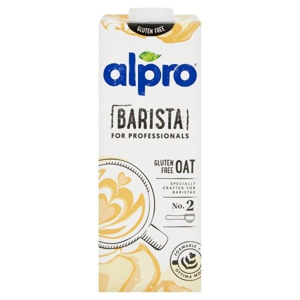 Alpro Oat Drink Gluten Free Barista 1Ltr