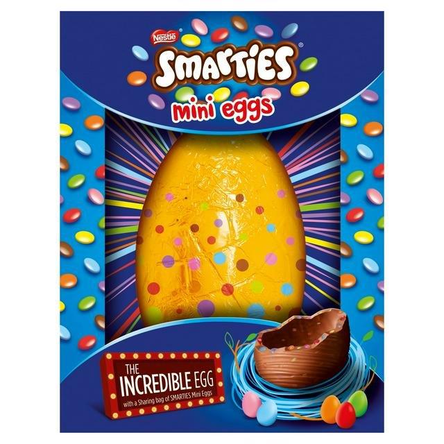 Smarties Giant Inclusion Egg 380g