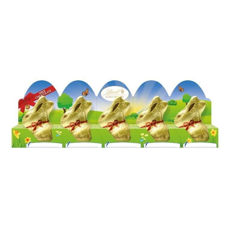 Lindt Gold Bunny Milk 5pk (5 x 10g)