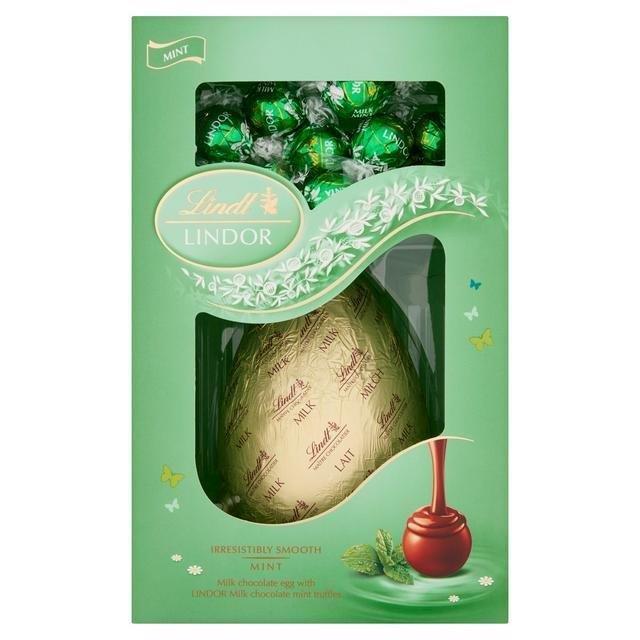 Lindt Lindor Shell Egg Mint 260g