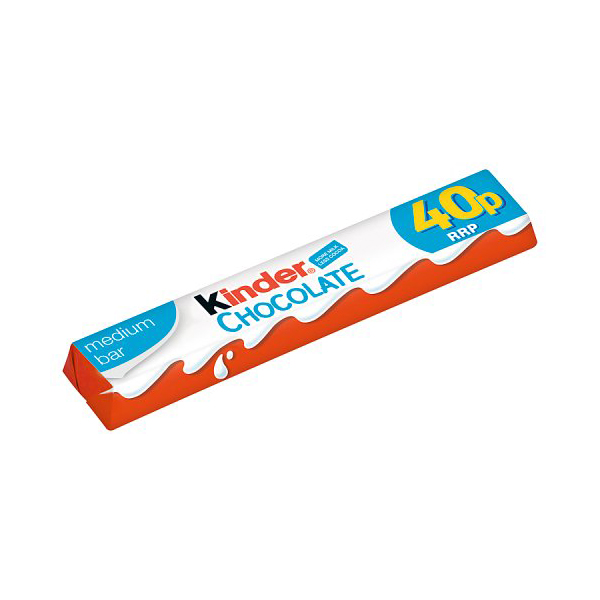 Kinder Chocolate Bar 21g PM 40p