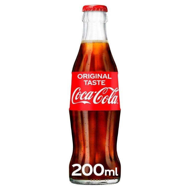 Coca Cola Zero Glass 200ml