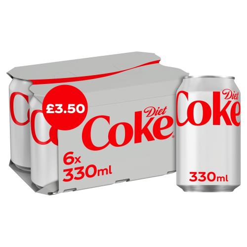 DUNIYA | Diet Coke 6pk (6 x 330ml) PMP Thumbnail