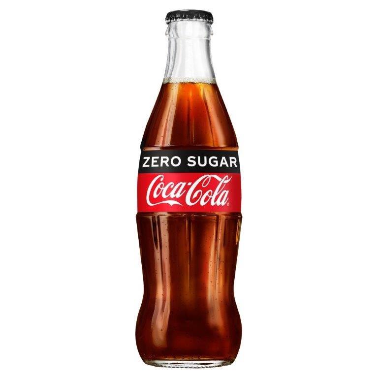 Coca Cola Zero Glass 330ml