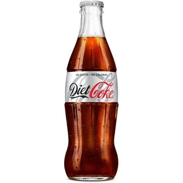 Diet Coke Glass 330ml