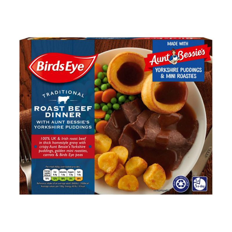 Birds Eye Traditional Beef Dinner 400g