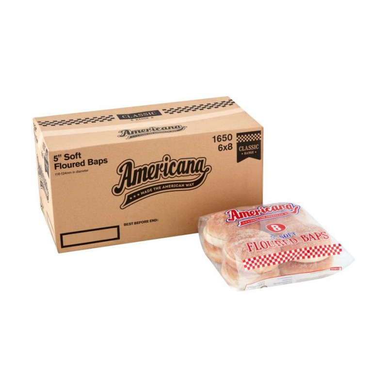 Americana Floured Baps 89g