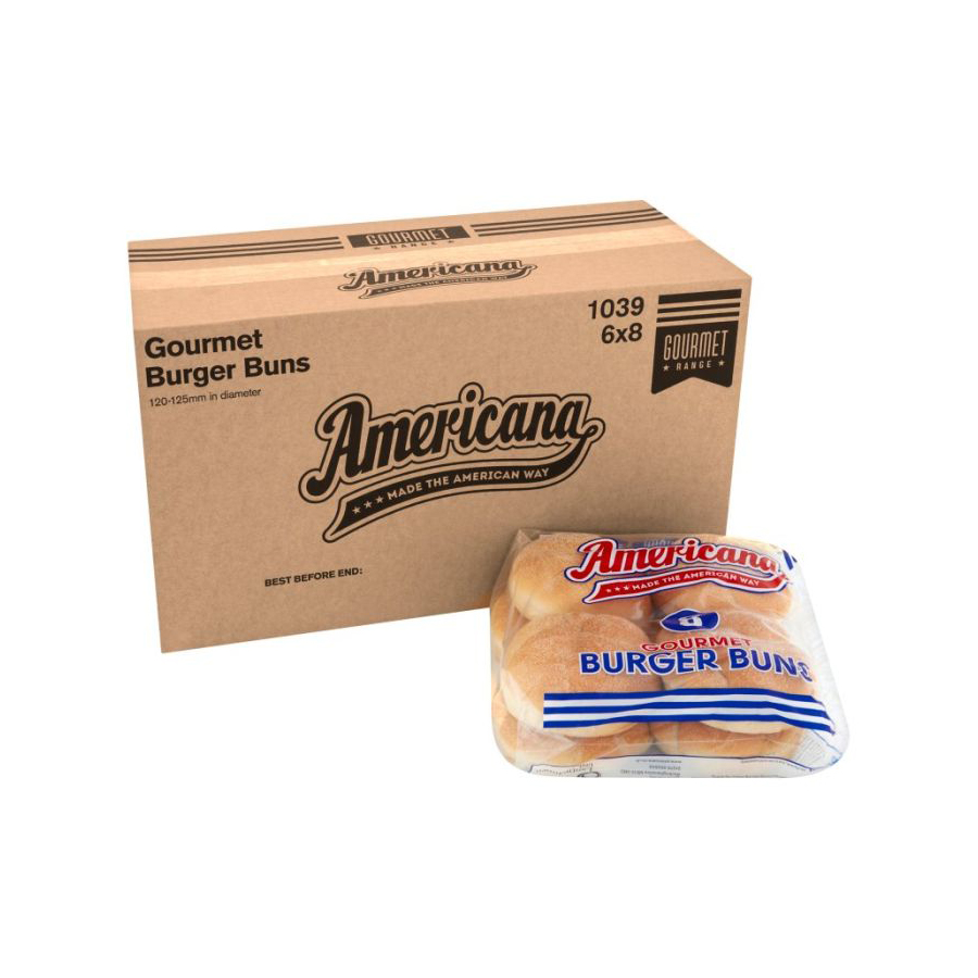 Americana Gourmet Burger Bun 89g