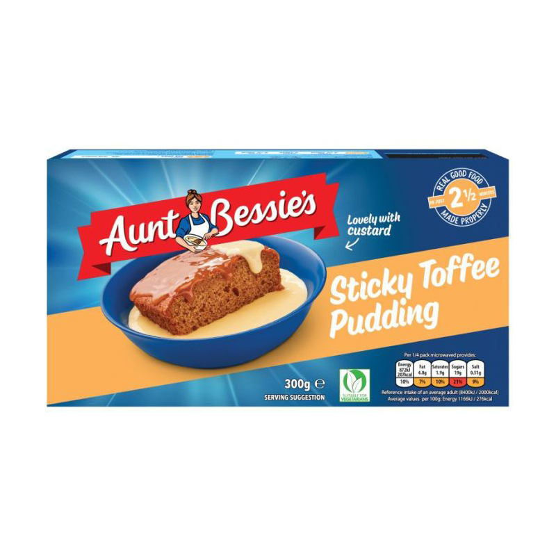 Aunt Bessies Sticky Toffee Pudding 300g