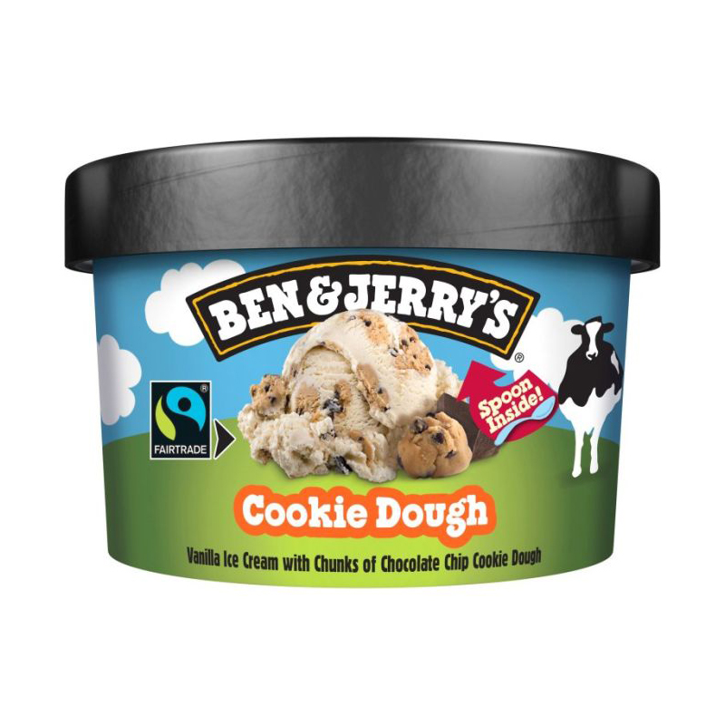 Ben & Jerrys Cookie Dough Ice Cream 100ml 