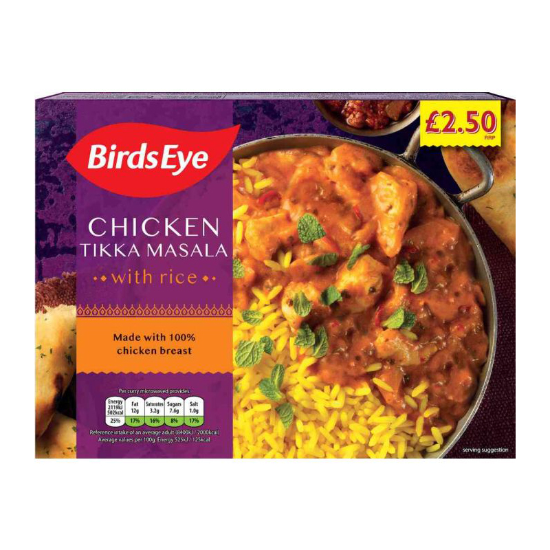 Birds Eye Chicken Tikka Masala 400g PM £2.50