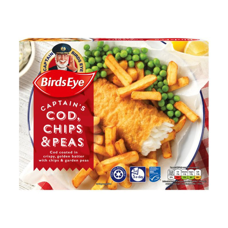 Birds Eye Cod & Chips Dinner 395g