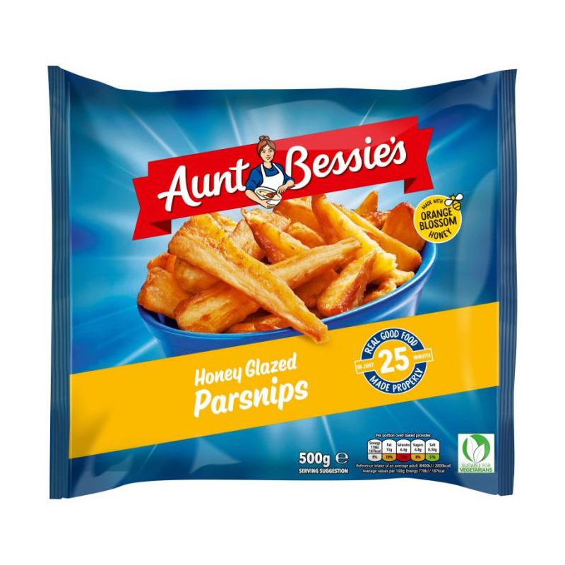 Aunt Bessies Honey Roast Parsnips 500g