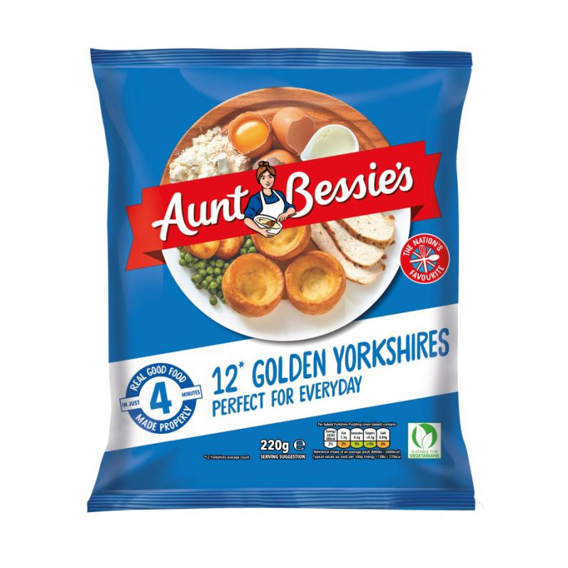 Aunt Bessies Golden Yorkshire Puddings 220g