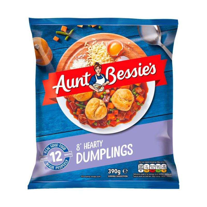 Aunt Bessies Hearty Dumplings 390g