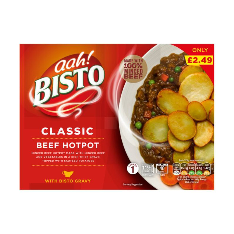 DUNIYA | Bisto Mince Beef Hotpot 375g PM £2.49 Thumbnail