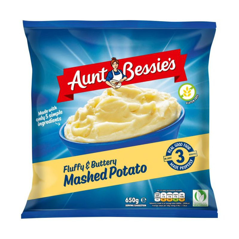 Aunt Bessies Mashed Potato 650g