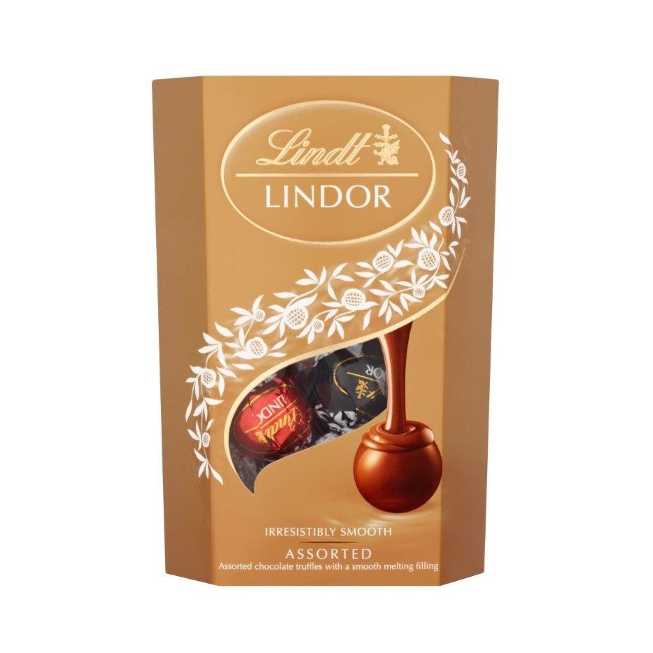 Lindt Lindor Cornet Assorted 200g