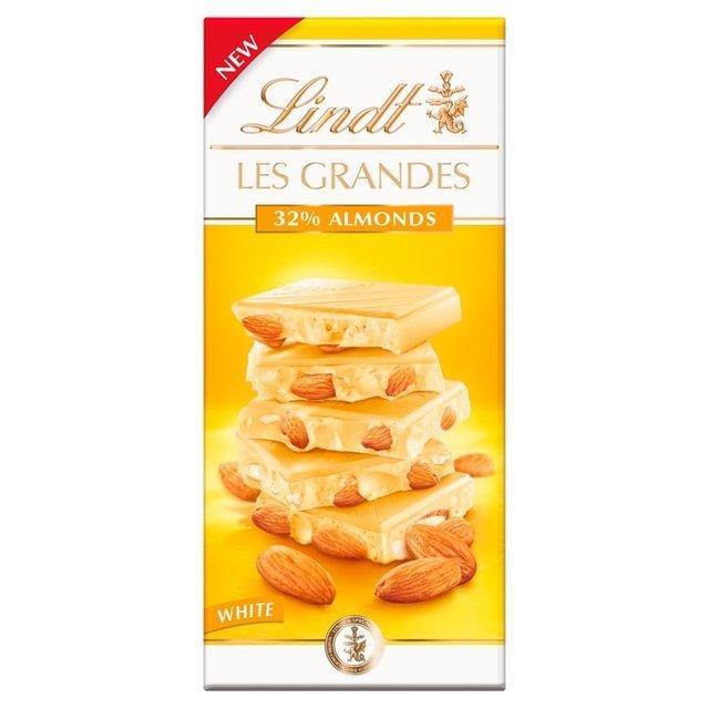 Lindt Les Grandes White Almonds 150g