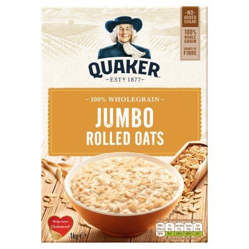 Quaker Jumbo Oats 1kg (HS)