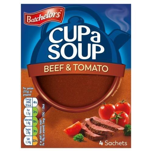 Batchelors Cup A Soup Sachets 4s Beef & Tom 88g