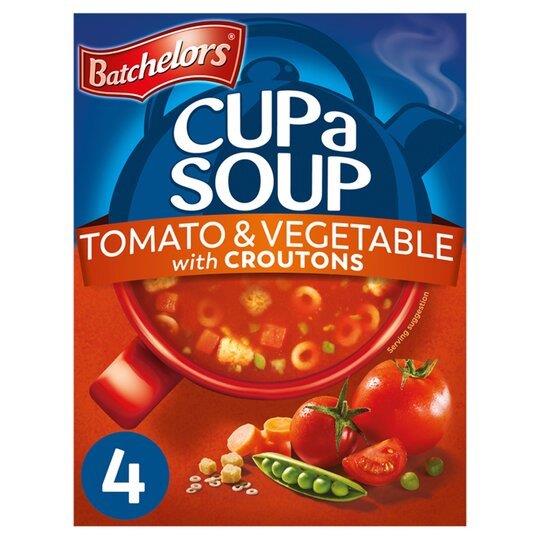 DUNIYA | Batchelors Cup A Soup Sachets 4s Tom & Veg 104g Thumbnail