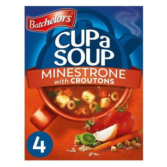 Batchelors Cup A Soup Sachets 4s Minestrone 94g