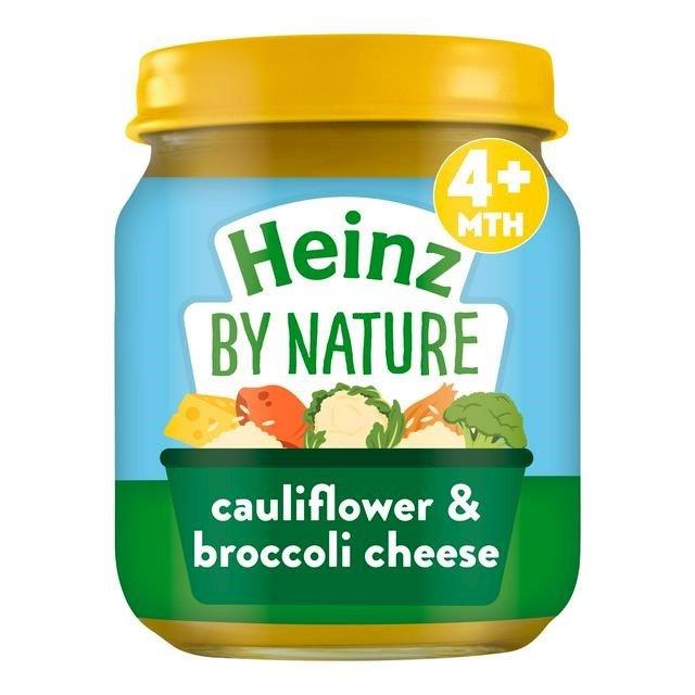 Heinz Jar 4m+ Cauliflower, Broccoli & Cheese 120g 