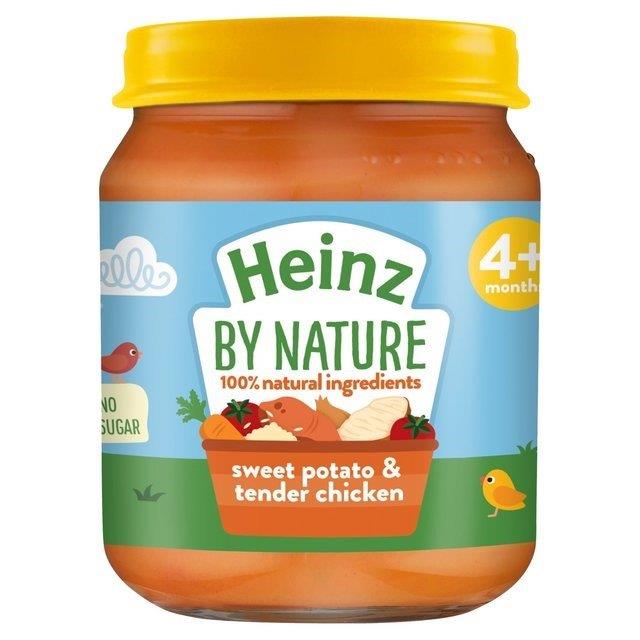 Heinz Jar 4m+ Sweet Potato & Tender Chicken 120g 