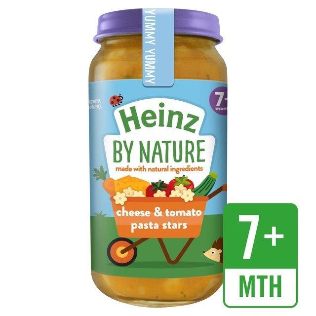 Heinz Jar 7m+ Cheesy Tomato Pasta Star 200g 