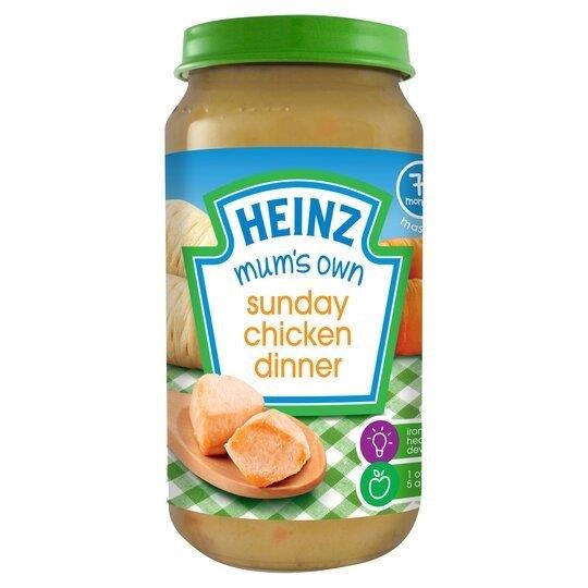 Heinz Jar 7m+ Sunday Chicken Dinner 200g 