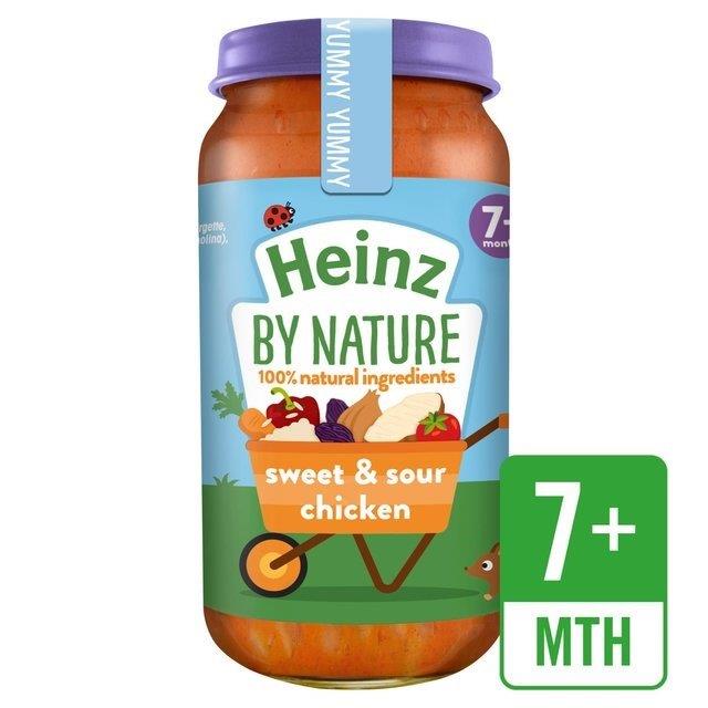 Heinz Jar 7m+ Sweet Sour Chick Rice 200g 