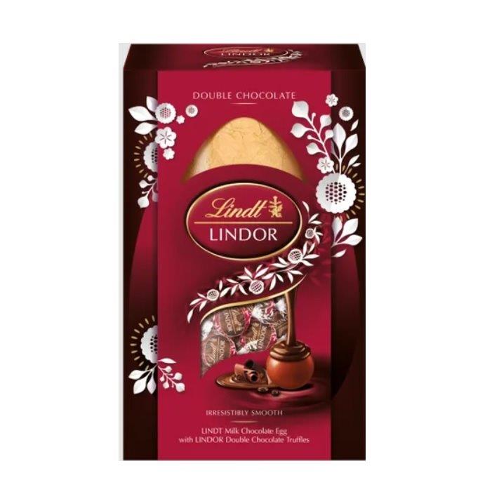 Lindt Lindor Shell Egg Double Chocolate 260g