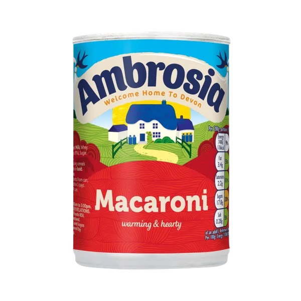 Ambrosia Macaroni Can 400g