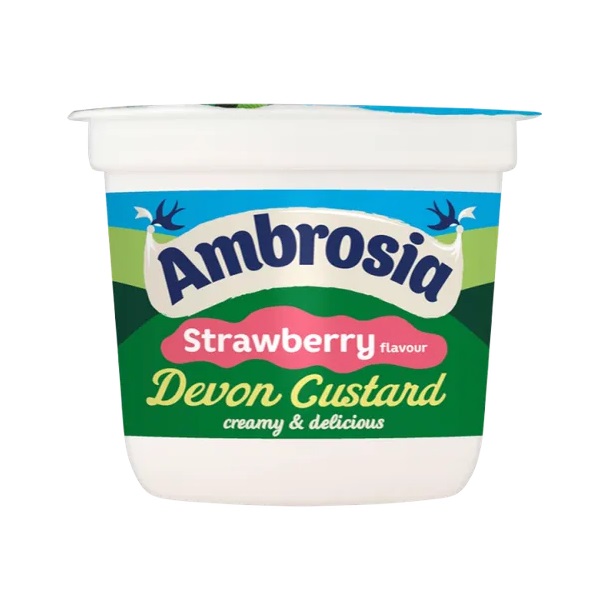 Ambrosia Strawberry Custard Pots 120g