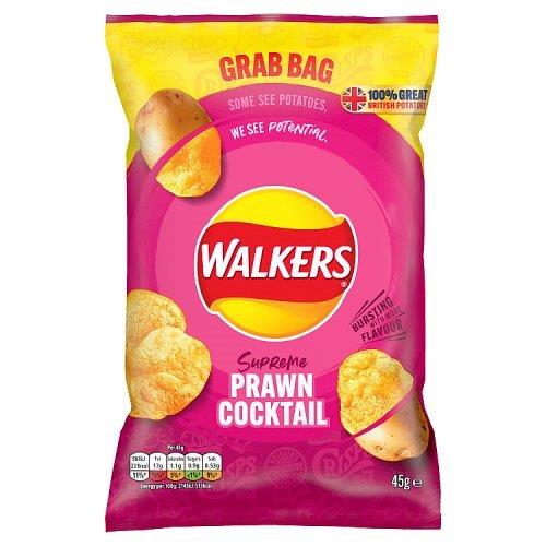 DUNIYA | Walkers Grab Bag Prawn Cocktail 45g Thumbnail