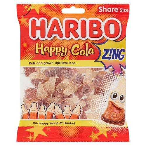 DUNIYA | Haribo Bags Happy Cola Z!ng 160g Thumbnail