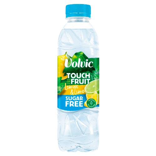 Volvic Touch Of Fruit Lemon & Lime Sugar Free 500ml