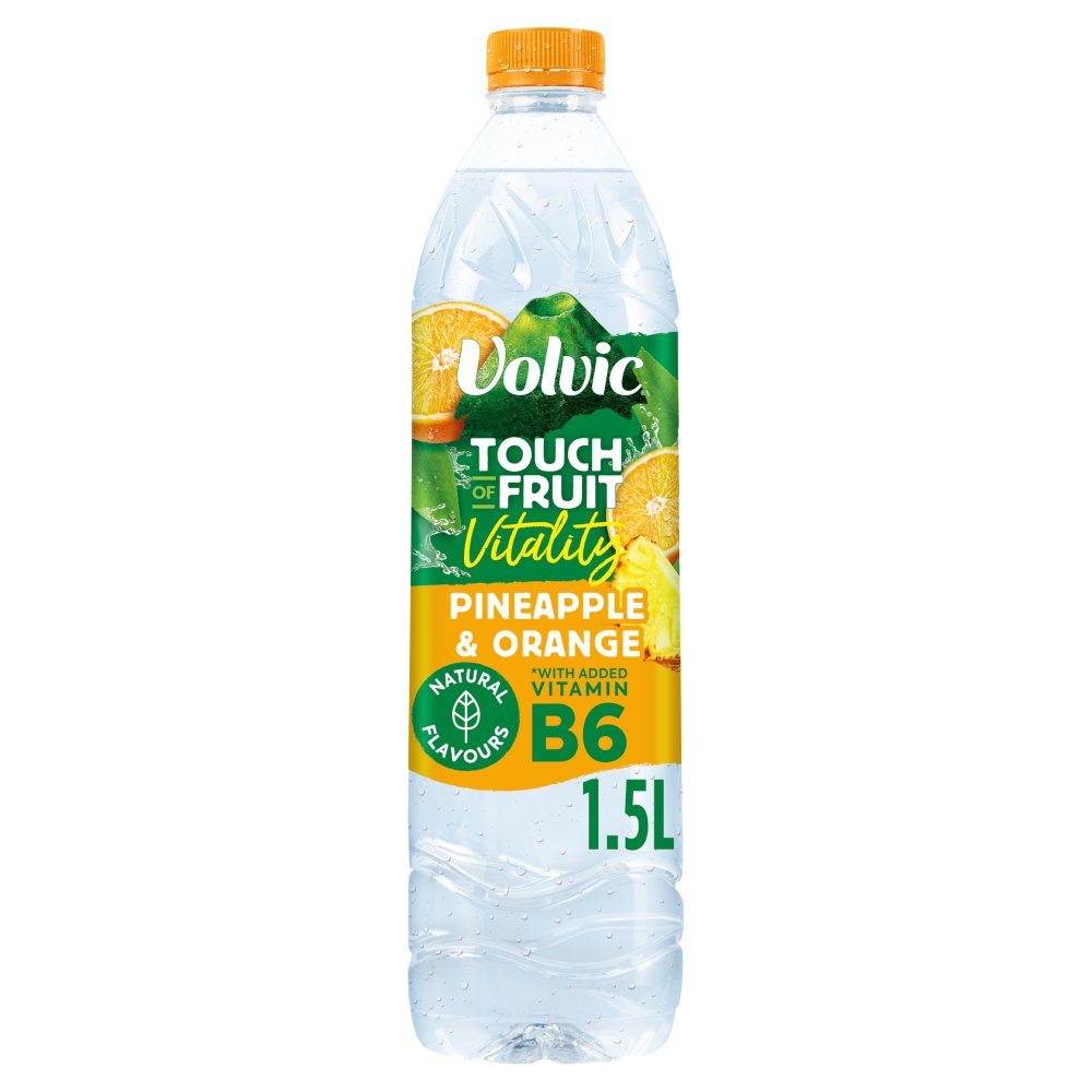 DUNIYA | Volvic Touch Of Fruit Pineapple & Orange Vitality 1.5Ltr Thumbnail