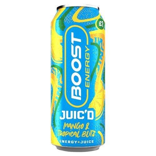 Boost Energy Juicd Mango & Tropical 500ml PM £1